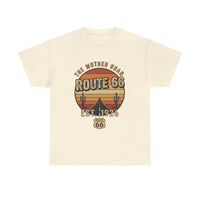 Vintage Route 66 T-Shirt - Desert Sunset Graphic Tee, The Mother Road Est 1926, Retro Americana Road Trip Shirt, Gift for Travelers
