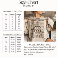 Personalized name Route 66 T-Shirts Sweatshirt: Vintage American Road Trip, Centennial Anniversary Design