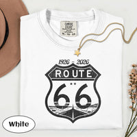 Route 66 100th Anniversary T-shirt | Vintage Desert Road Graphic