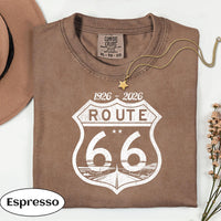 Route 66 100th Anniversary T-shirt | Vintage Desert Road Graphic