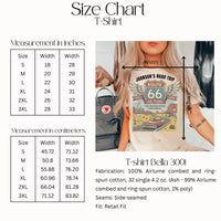 Custom text Route 66 T-Shirts Sweatshirt: Centennial Road Trip, Vintage Car, Personalized Name