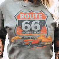 Route 66 Centennial T-shirt PNG, Vintage Americana Road Trip digital download, Men's Graphic, Classic Car, Arizona PNG, Family Vacation