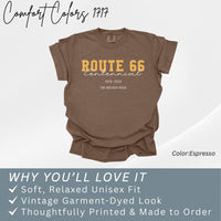 100 Years Anniversary Route 66 Centennial Shirt 1926-2026, Vintage Americana Road Trip Tee, Historic Highway Graphic Tee