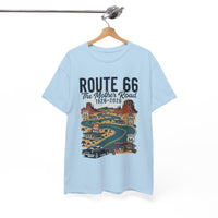 Route 66 The Mother Road 1926-2026 T-Shirt | Vintage Road Trip Tee