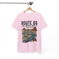 Route 66 The Mother Road 1926-2026 T-Shirt | Vintage Road Trip Tee