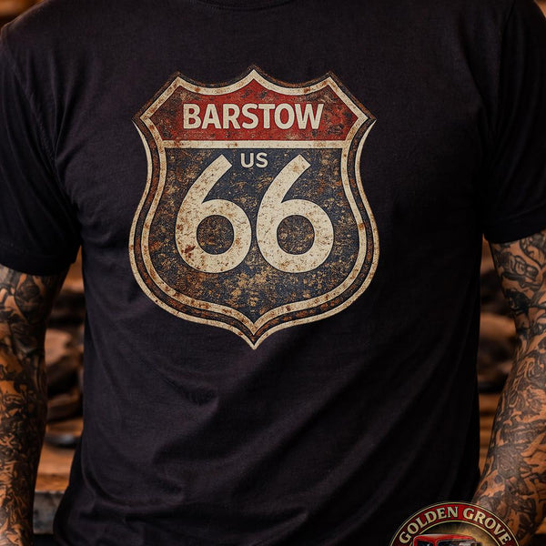 Barstow Route 66 Shirt | Vintage Route 66 Barstow Tee | Historic Highway 66 Shirt | Retro Road Trip Shirt | Route 66 California Gift