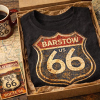 Barstow Route 66 Shirt | Vintage Route 66 Barstow Tee | Historic Highway 66 Shirt | Retro Road Trip Shirt | Route 66 California Gift