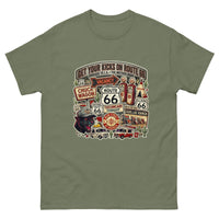 Route 66 Graphic T-Shirt – Retro Mother Road Desert Tee