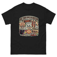 Route 66 Graphic T-Shirt – Retro Mother Road Desert Tee