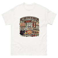 Route 66 Graphic T-Shirt – Retro Mother Road Desert Tee