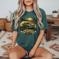 1957 Chevrolet Hotrod Route 66 T-Shirt | Vintage Classic Car Tee