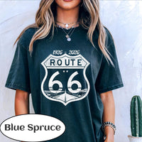 Route 66 100th Anniversary T-shirt | Vintage Desert Road Graphic