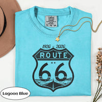 Route 66 100th Anniversary T-shirt | Vintage Desert Road Graphic