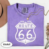 Route 66 100th Anniversary T-shirt | Vintage Desert Road Graphic