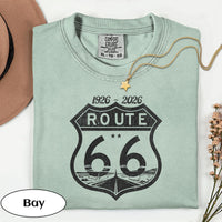 Route 66 100th Anniversary T-shirt | Vintage Desert Road Graphic
