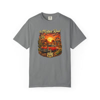 Route 66 Sunset Classic Car T-shirt | Mother Road Vintage Roadtrip