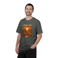 Route 66 Sunset Classic Car T-shirt | Mother Road Vintage Roadtrip