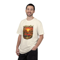 Route 66 Sunset Classic Car T-shirt | Mother Road Vintage Roadtrip