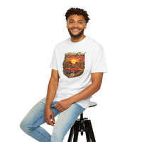 Route 66 Sunset Classic Car T-shirt | Mother Road Vintage Roadtrip