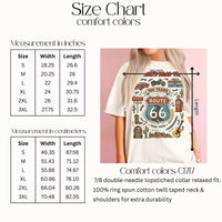 Custom Name Route 66 T-Shirts: Retro Road Trip Centenary, Classic Car Motorcycle Diner