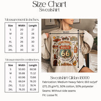 Route 66 Centennial T-Shirt: Vintage Americana Road Trip, Classic Car Motorcycle