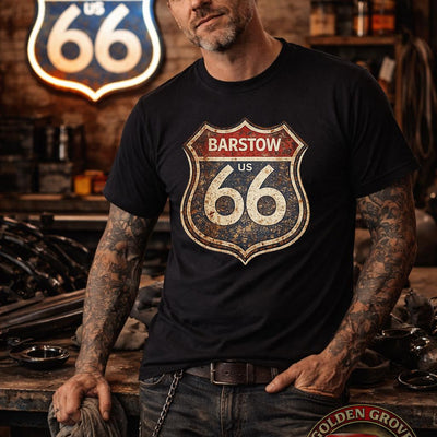 Barstow Route 66 Shirt | Vintage Route 66 Barstow Tee | Historic Highway 66 Shirt | Retro Road Trip Shirt | Route 66 California Gift