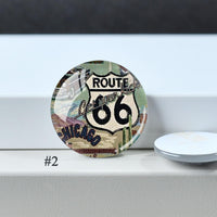 Route 66 Cabochon, New Mexcio Glass Dome, 100th Anniversary 10mm - 40mm Photo Paper Glass Dome, Image Glass Cameo Accessory -DN4448