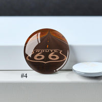 Route 66 Cabochon, New Mexcio Glass Dome, 100th Anniversary 10mm - 40mm Photo Paper Glass Dome, Image Glass Cameo Accessory -DN4448