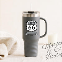 Route 66 Shield 100th Anniversary 2026 Travel Mug
