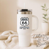 Route 66 Shield 100th Anniversary 2026 Travel Mug
