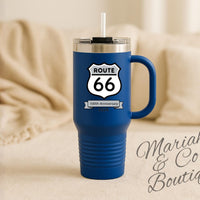 Route 66 Shield 100th Anniversary 2026 Travel Mug
