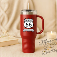 Route 66 Shield 100th Anniversary 2026 Travel Mug