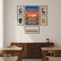 Route 66 Travel Print, Travel Poster, USA