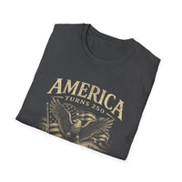 America 250 Shirt Route 66 100 Vintage Patriotic Eagle Tee 1776 2026 USA Retro Distressed Route 66 Shirt Americana Tee