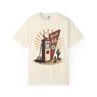 Route 66 Centennial Shirt Vintage Gas Pump Tee Desert Road Trip Shirt Mens Retro Travel T-Shirt 100 Years 1926 2026 Gift For Him