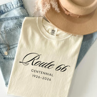 Route 66 Centennial 100th Anniversary Shirt 1926–2026 Historic Route66 Souvenir Tee USA Road Trip Highway 66 Mother Road Tee