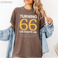 Route 66 Centennial Shirt 1926–2026, Turning 66 on Route 66 Tee, Vintage Route 66 Shirt, Americana Road Trip Shirt, Historic Route66 Gift