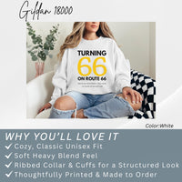 Route 66 Centennial Shirt 1926–2026, Turning 66 on Route 66 Tee, Vintage Route 66 Shirt, Americana Road Trip Shirt, Historic Route66 Gift
