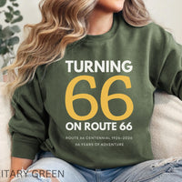 Route 66 Centennial Shirt 1926–2026, Turning 66 on Route 66 Tee, Vintage Route 66 Shirt, Americana Road Trip Shirt, Historic Route66 Gift