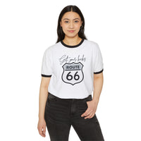 Route 66 Road Sign shirt | Retro Highway Travel Tee