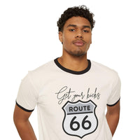 Route 66 Road Sign shirt | Retro Highway Travel Tee