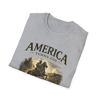 Vintage Western Cowboy Shirt, America 250th 2026, Route 66 Centennial Tee, Patriotic USA Shirt