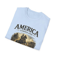 Vintage Western Cowboy Shirt, America 250th 2026, Route 66 Centennial Tee, Patriotic USA Shirt