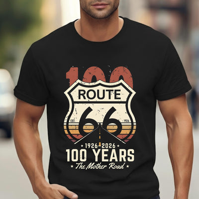 Route 66 1926-2026 Centennial Tee | 100 Years T-Shirt