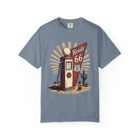 Route 66 Centennial Shirt Vintage Gas Pump Tee Desert Road Trip Shirt Mens Retro Travel T-Shirt 100 Years 1926 2026 Gift For Him
