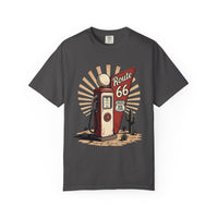 Route 66 Centennial Shirt Vintage Gas Pump Tee Desert Road Trip Shirt Mens Retro Travel T-Shirt 100 Years 1926 2026 Gift For Him