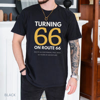 Route 66 Centennial Shirt 1926–2026, Turning 66 on Route 66 Tee, Vintage Route 66 Shirt, Americana Road Trip Shirt, Historic Route66 Gift