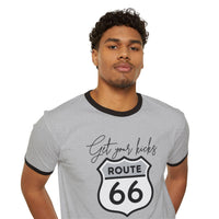 Route 66 Road Sign shirt | Retro Highway Travel Tee