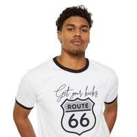 Route 66 Road Sign shirt | Retro Highway Travel Tee
