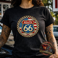 Route 66 Shirt | Vintage Route 66 Tee | Retro Road Trip Shirt | Americana Graphic Tee | Gift for Dad | Fathers Day| Mothers Road